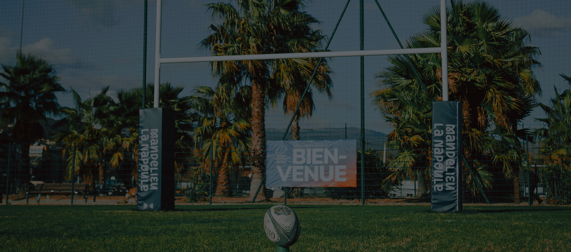 Slider Terrain de Mandelieu Lérins Rugby Club